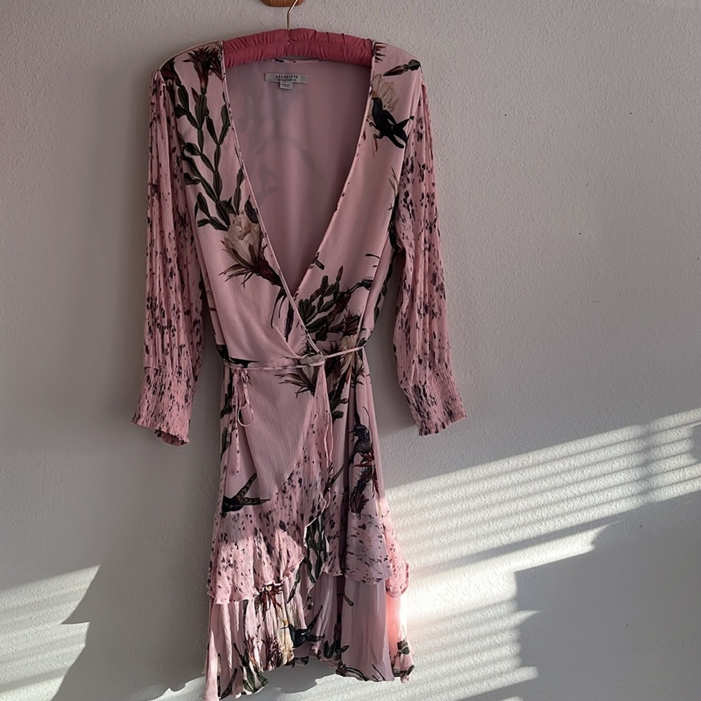 AllSaints wrap dress